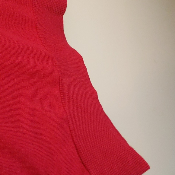 Joe Fresh| NWT Red Turtleneck Sweater Cotton Blend - Picture 4 of 16